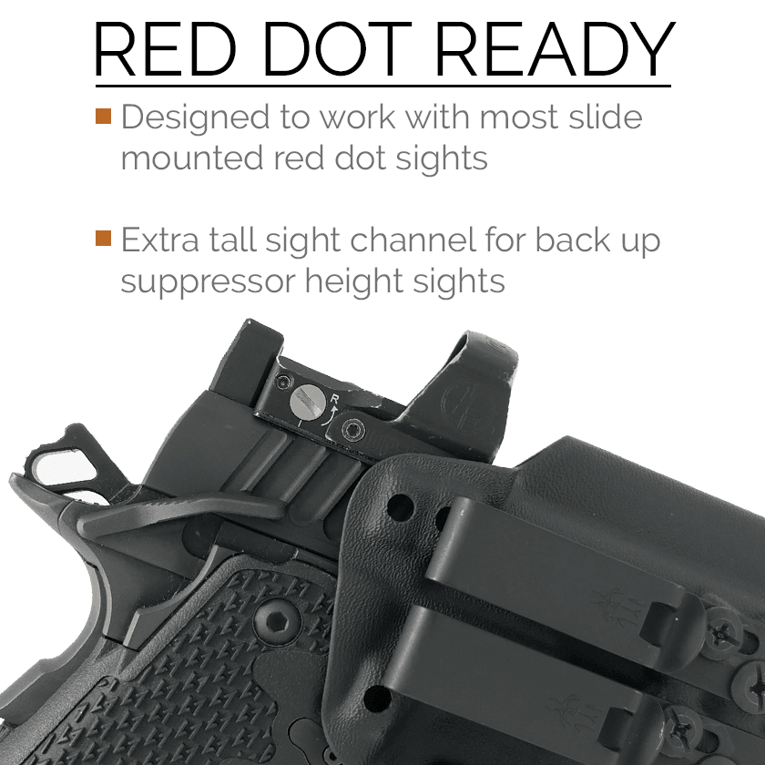 Tenicor Certum3 AIWB/IWB Holster - Staccato HD Pistols