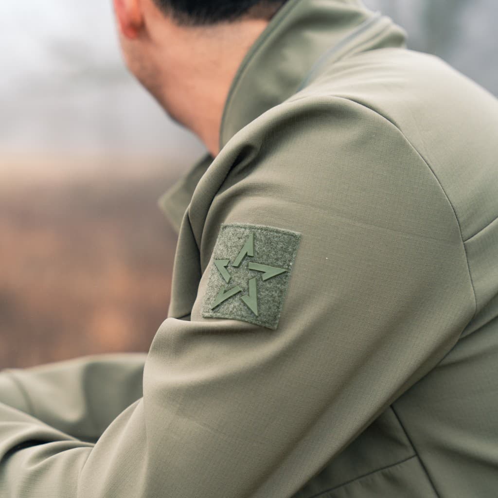 Social Card Softshell Olive 1